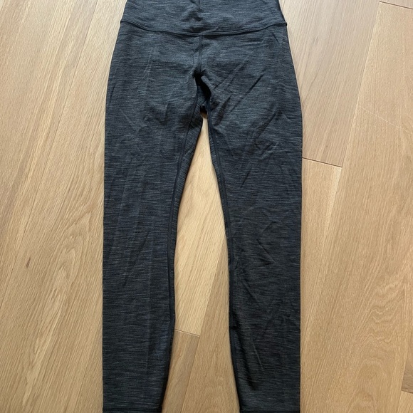 lululemon athletica Pants - Lululemon Align Size 2 Charcoal Gray Leggings 25”